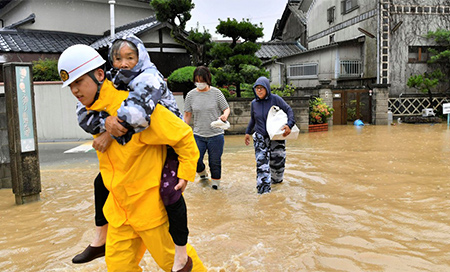 Fuertes lluvias en Japón Japón: Aumenta a 35 el número de muertos por las fuertes lluvias